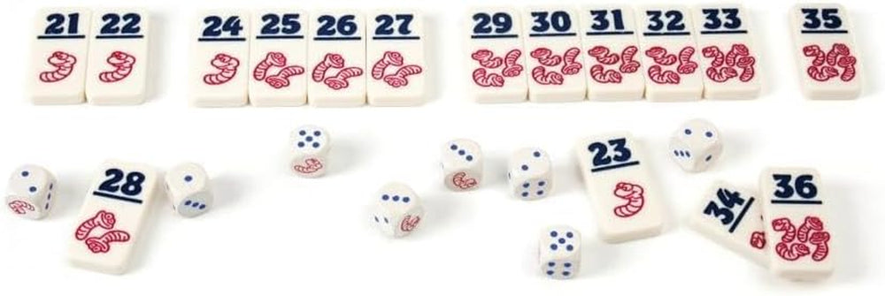 Zoch 601125200 – Heckmeck am Bratwurmeck – burzliwa gra w kości w popularnej ramce z kurczakiem dla inteligentnych ptaków, które wyczuły robaka bratwurmeck, od 8 lat