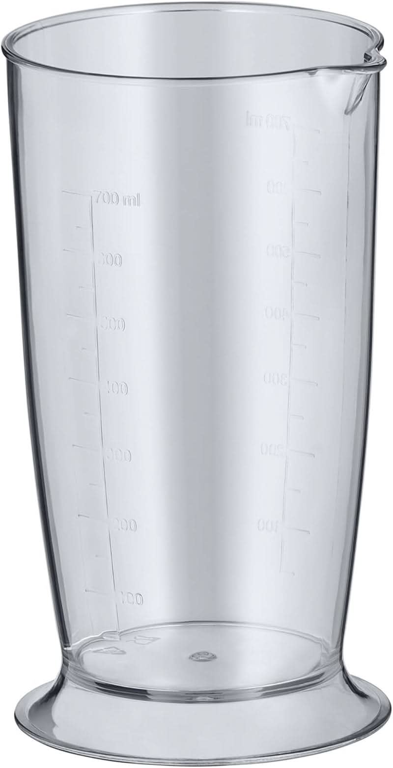 WMF Kult X Stabmixer Set 5-Teilig, Pürierstab, Schneebesen, Stampfer, Zerkleinerer, 600 Watt, Zauberstab Inkl. 700Ml Mixbehälter, Edelstahl Matt Mama si Copilul Naty Shop