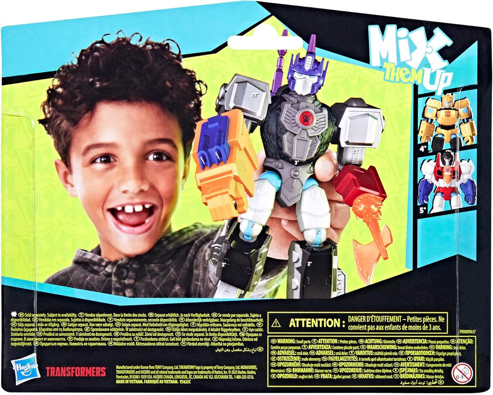 Transformers Mixmashers Optimus Prime Konfigurowalne figurki i akcesoria Deluxe Figurki Naty Shop