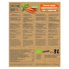 Organiczny sok z marchwi - Z marchwi niemieckiej i holenderskiej, 3 litry Napoje bezalkoholowe Naty Shop