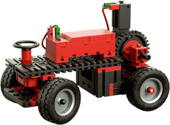 fischertechnik 536622 ADVANCED Mechanic & Static 2 – Bausatz für Kinder ab 9 Jahren, Experimentierkasten mit 30 Modellen, inkl. Motor, fördert technisches Verständnis, Rot