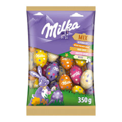 Mieszanka do jajek Milka - Kolorowa mieszanka nadziewanych czekoladowych jajek na Wielkanoc, w pięciu wariantach - 350g