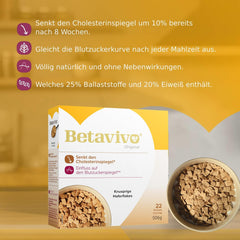 Crunchy Oat Flakes - Zawiera beta-glukan z owsa, który wspomaga obniżenie poziomu cholesterolu i cukru we krwi - 506g