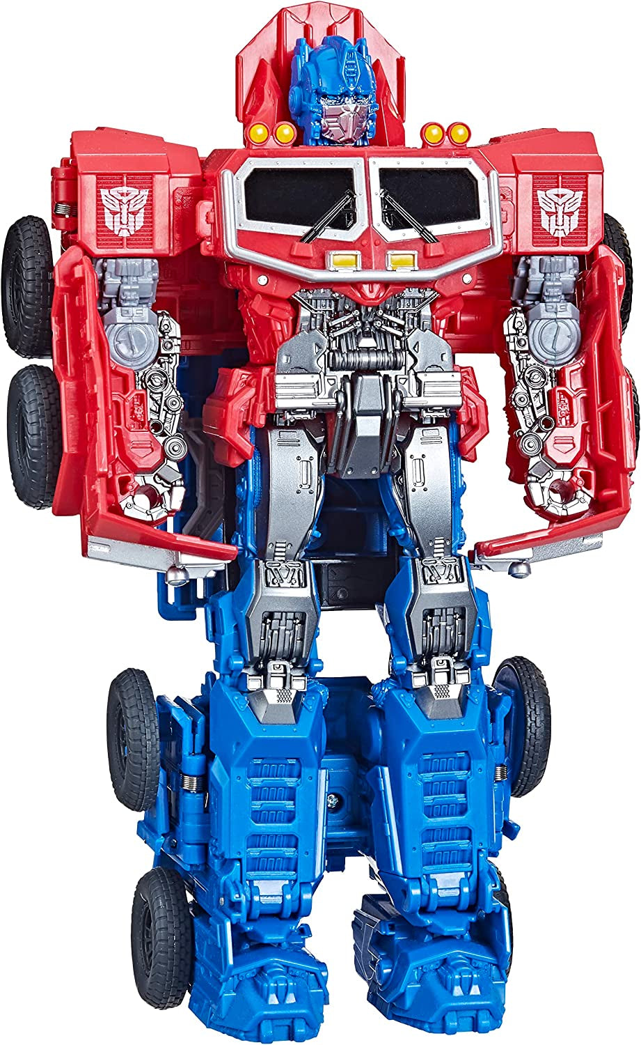 Transformatory zabawki do filmu Powstanie bestii, Smash Changer Optimus Prime figurka 6, 22,5 cm Figurki Naty Shop Optimus Prime