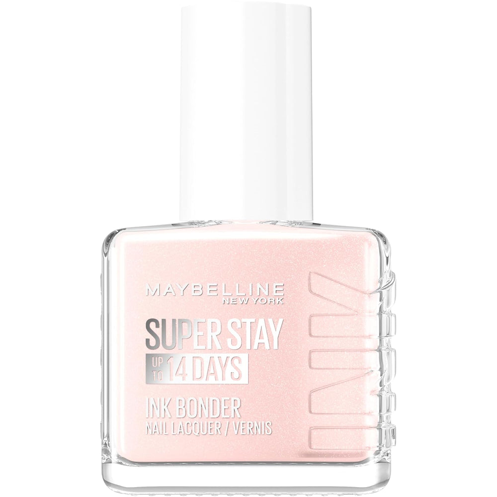 Maybelline New York Super Stay Ink Bonder 078 Porcelain - długotrwały lakier do paznokci zapewniający mocne paznokcie i intensywny kolor, 12,3 ml