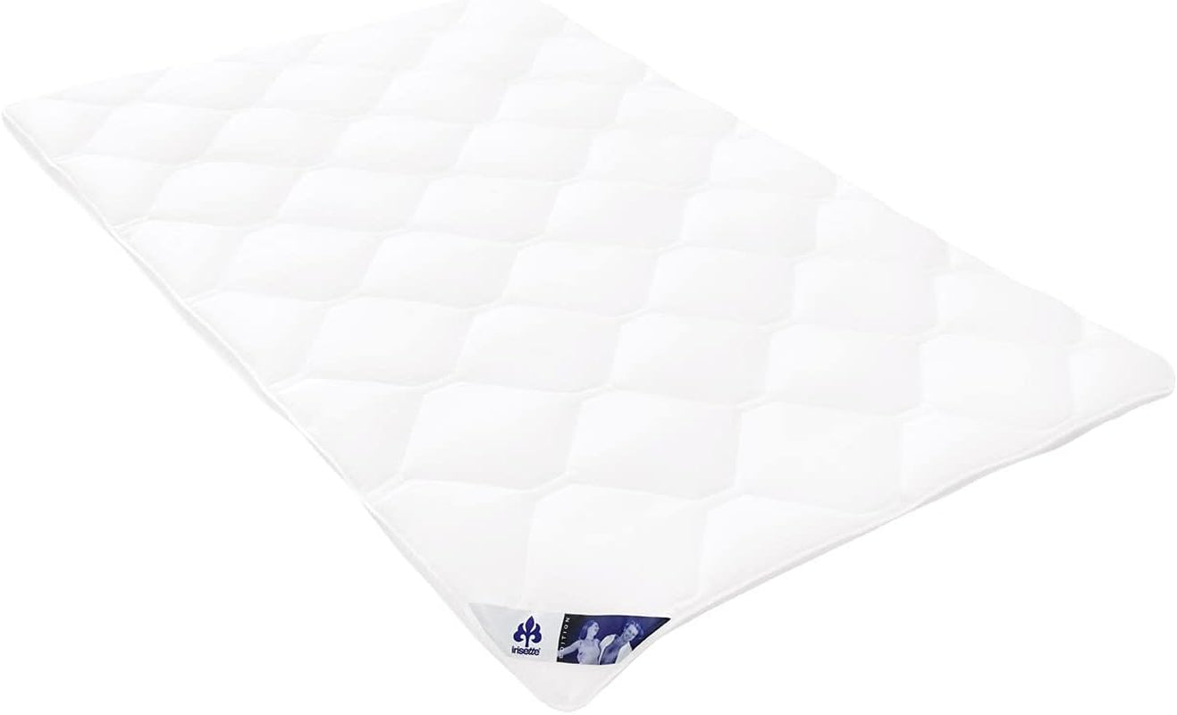 Irisette Edition Letnia kołdra - Made in Germany - Lekka letnia kołdra z miękkim pokrowcem z mikrofibry, 155 X 220 cm, certyfikat Ã-ko-Tex Kołdry i kołdry Naty Shop 155 X 220 Kołdra 4-sezonowa