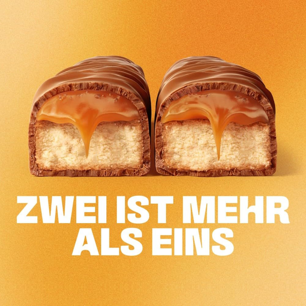 Batony Czekoladowe Twix Solony Karmel | Opakowanie zbiorcze czekolady | 30 podwójnych batonów (30 x 46g)