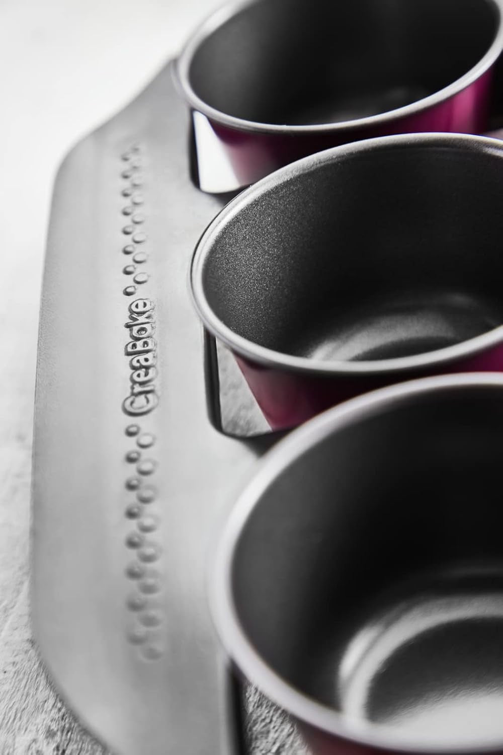 Tefal Creabake J3040104 Kuchenform, 9 Mulden, Antihaftbeschichtung, Austauschbar, Perfektes Backen, Kreative Und Leckere Rezepte, Nicht Compaible Mit Cake Factory, Creabake Formy i blachy do pieczenia Naty Shop