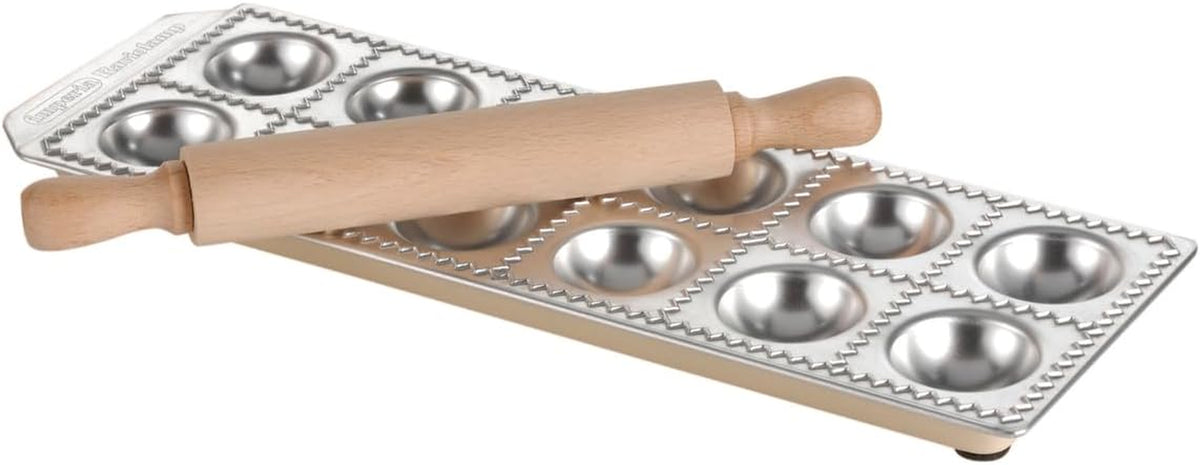 G S D Haushaltsgeräte Ravioli Chef Ravioliform, Stahl, 52x52mm, Natur
