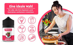 Twizzy o intensywnym smaku malinowym, 60 mililitrów Arome Naty Shop