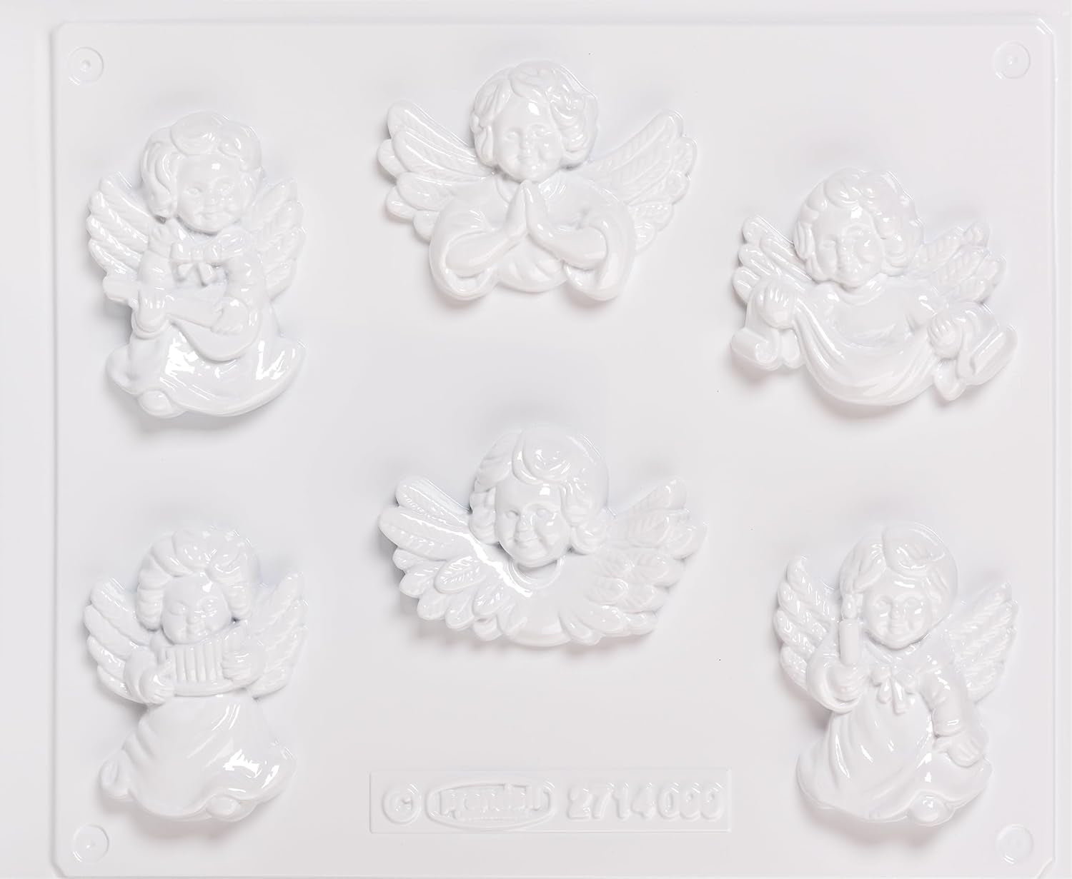 KnorrPrandell 2714099 Matriță de turnare Înger, 7 cm, Transparent