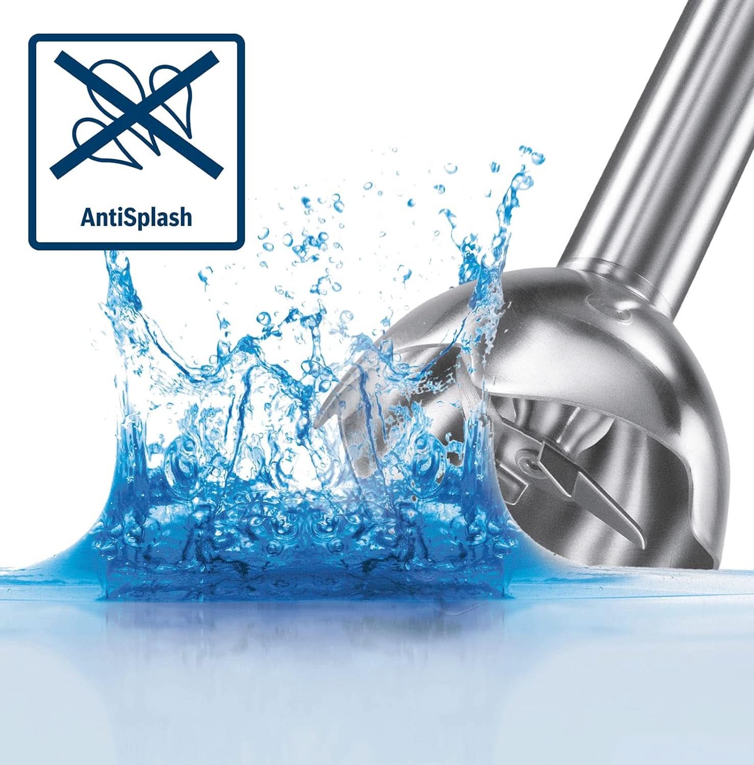 Haushaltsgeräte MSM6B500 Mikser stojący, 350 W, Silber/Weiß Kitchen Naty Shop