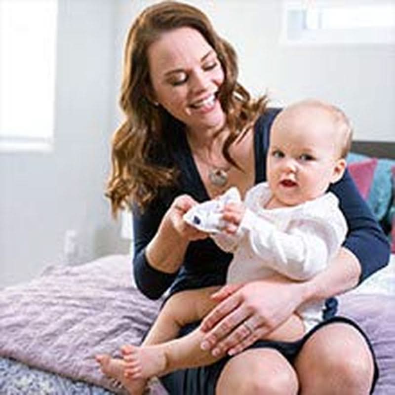 Zmywalne wkładki laktacyjne Lansinoh - Opakowanie 4 szt., w tym siatka na pranie - Wyjątkowo chłonne, super miękkie i wielokrotnego użytku Żywność i akcesoria do karmienia piersią Bebe Naty Shop