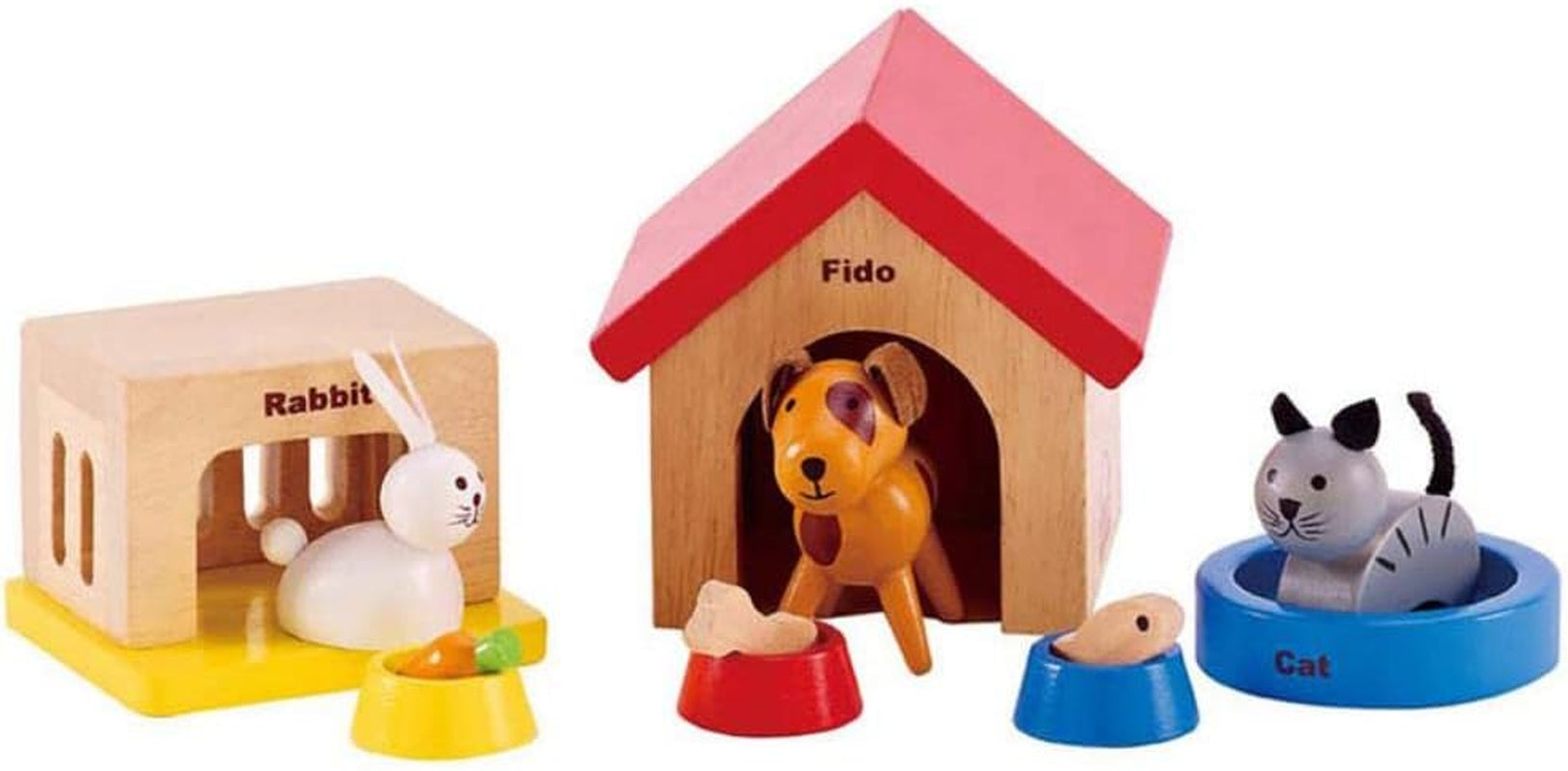 Hape E3459 - Pokój dziecięcy, mały Domki dla lalek Naty Shop Pets