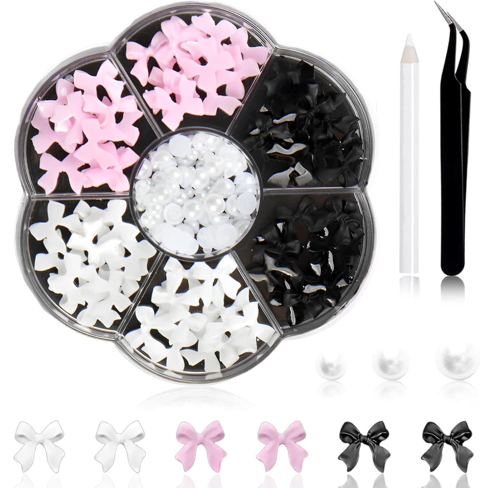 1 Karton Nail Art Charms, 3D Blumen Nagelkunst Charms, Acryl Blumen Nagel Strass Mit Ornamenten, Nagel Edelsteine, Nagel Zubehör Für Mädchen, Nagelkunst Dekoration, DIY Handwerk Nail Design