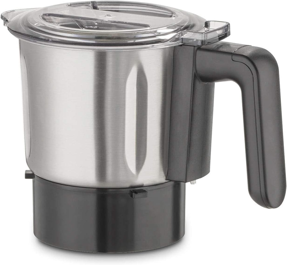 CASO B 1800 Powerblender-Set - Mikser stojący, 28 000 U/Min, Glasbehälter 1,75 L, Inkl. Trinkflasche Und Zerkleiner, Mixer Testsieger Mit Sehr Gut, Edelstahl Naty Shop