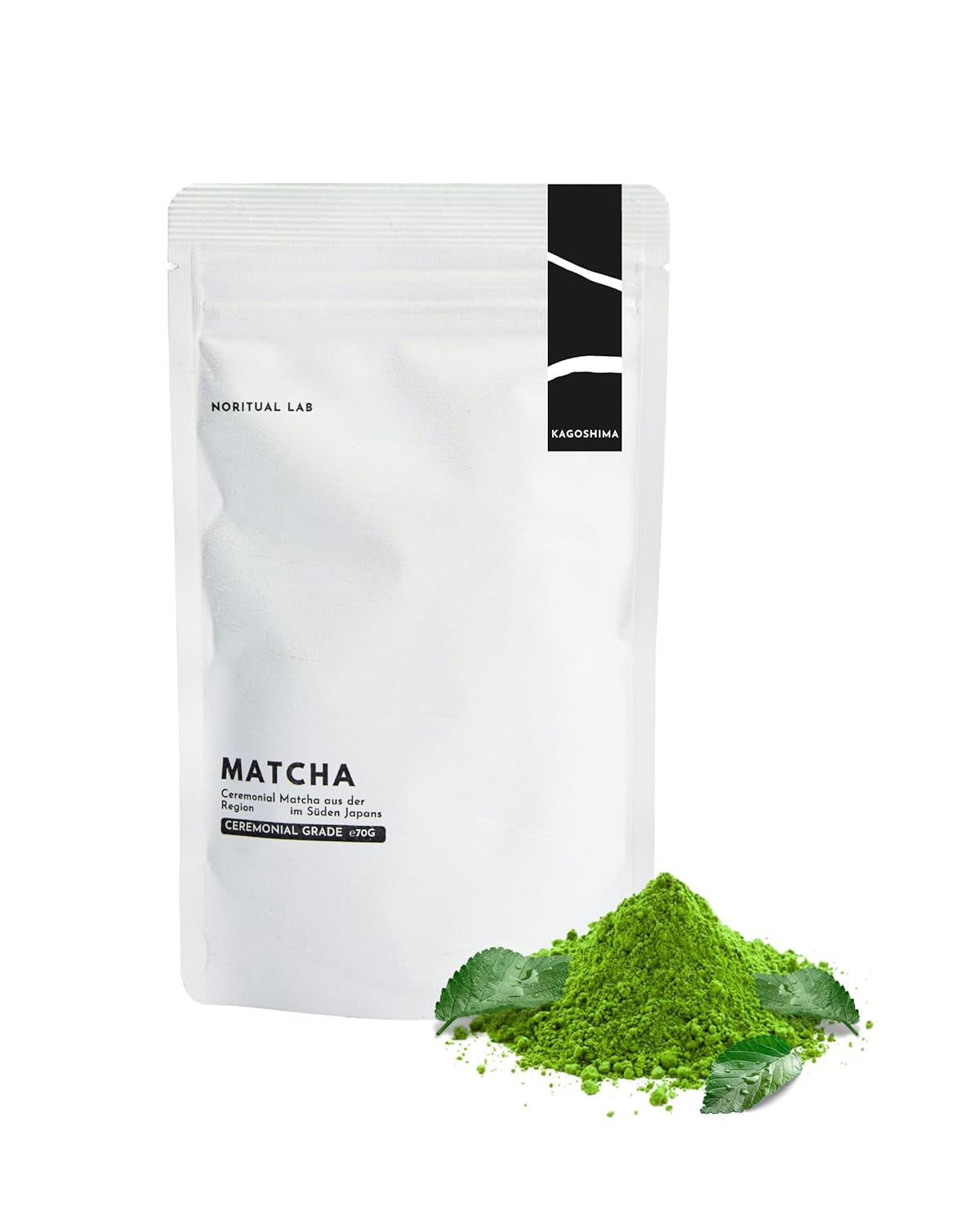 Matcha ceremonial - pudră de matcha pură din Japonia - calitate ceremonială - ceai verde matcha original - prima recoltă - 100% natural și testat în laborator