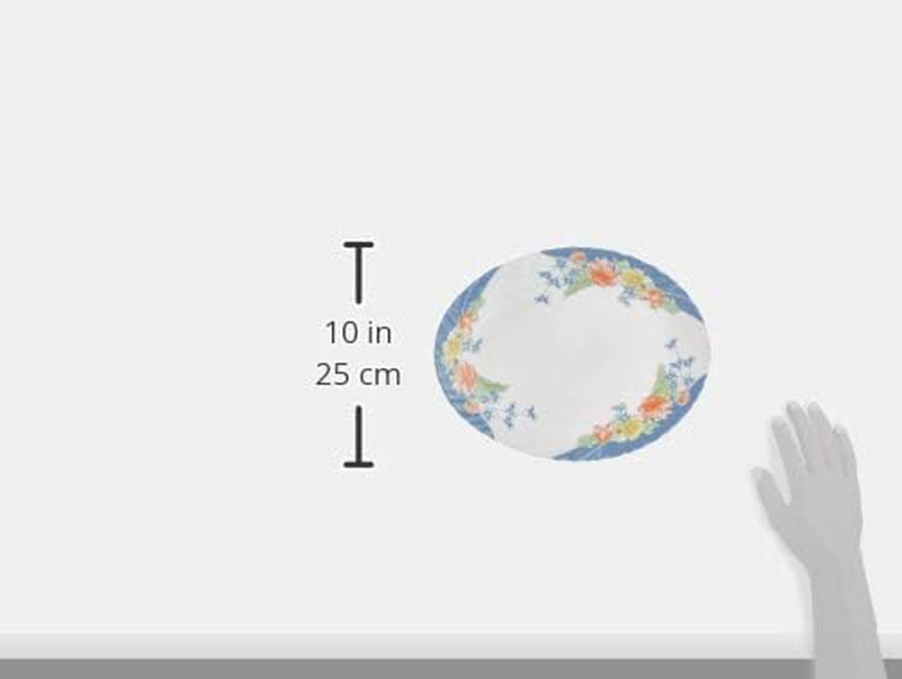 Florine Tafelservice Mit Blumen, Glas, Mehrfarbig, 33 X 33 X 31 Cm Seturi vesela masa Naty Shop