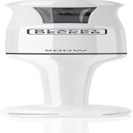 BLACK+DECKER Mikser stojący | BXHBA1500E | 1500 watów | 20 prędkości | Turbo | Edelstahl | Spritzschutz | Inclusive Pürieraufsatz, Schneebesen, Zerkleinerer Und Messbecher Kitchen Naty Shop Single 1 Zubehörteil 500W