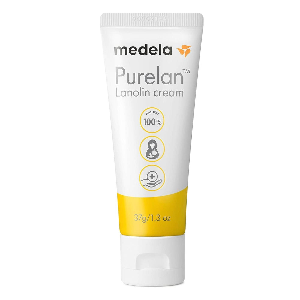 Medela Purelan 37G Lanolinowy krem ​​na sutki - krem ​​na obolałe sutki i suchą skórę, w 100% naturalny, hipoalergiczny Akcesoria Żywność i karmienie piersią Sklep Bebe Naty