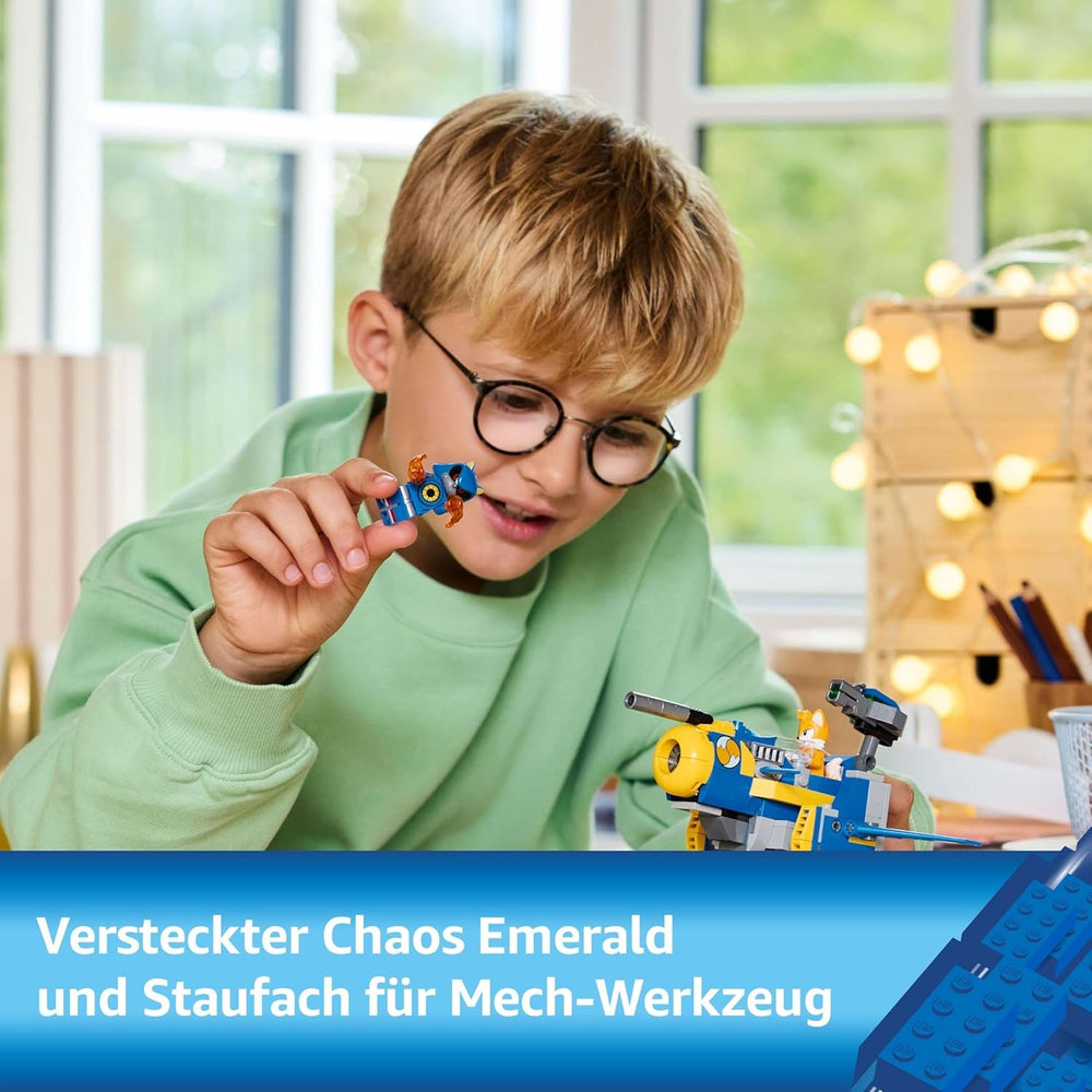 LEGO Sonic the Hedgehog Cyclone vs. Metal Sonic - Spielzeug Mechs zum Sammeln mit 2 Videospiel Minifiguren - Geschenkidee für Jungen und Mädchen ab 8 Jahren & Teenager Gaming Fans 77002