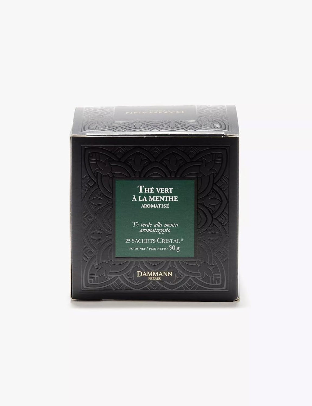 Dammann Frères - Ceai verde cu mentă - 25 pliculețe Cristal