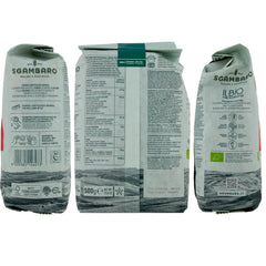 Ekologiczny makaron Trivelline N.47 - 500g z mąką orkiszową, mąką z soczewicy i mąką z komosy ryżowej - Bogaty w białko, źródło błonnika i białka