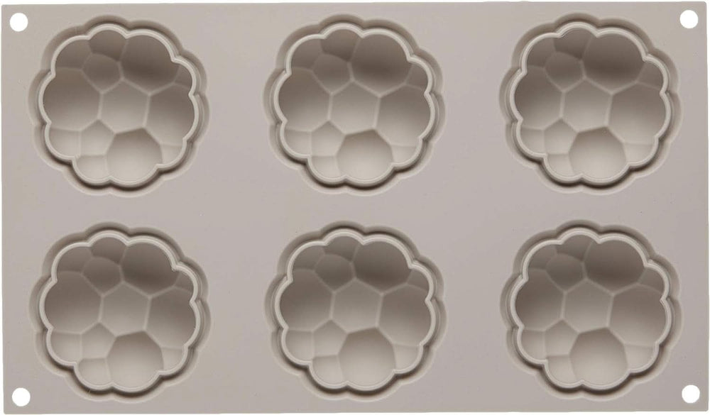Silikomart, Forma do ciast silikonowych Tartufo, 8 pojedynczych otworów, Ø 62 H 52 mm Kuchnia Naty Shop Bollicine