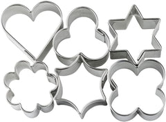 Forme metalice pentru biscuiți STAEDTLER, 6 bucăți