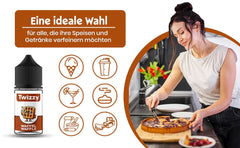 Aromat spożywczy Twizzy Waffle - 30 ml - Intensywny aromat - Idealny do wypieków Arome Naty Shop