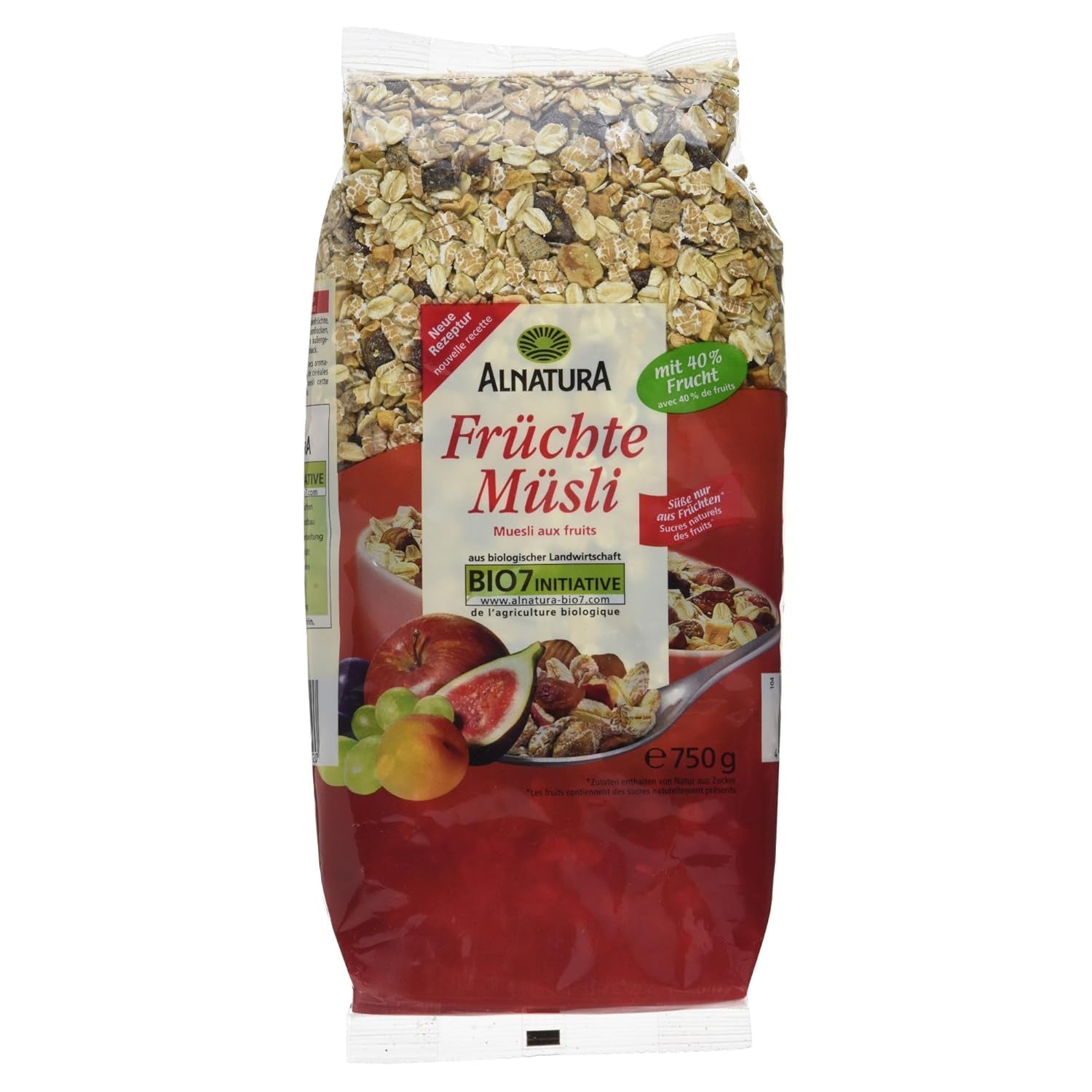 Musli z owocami bio, 750g