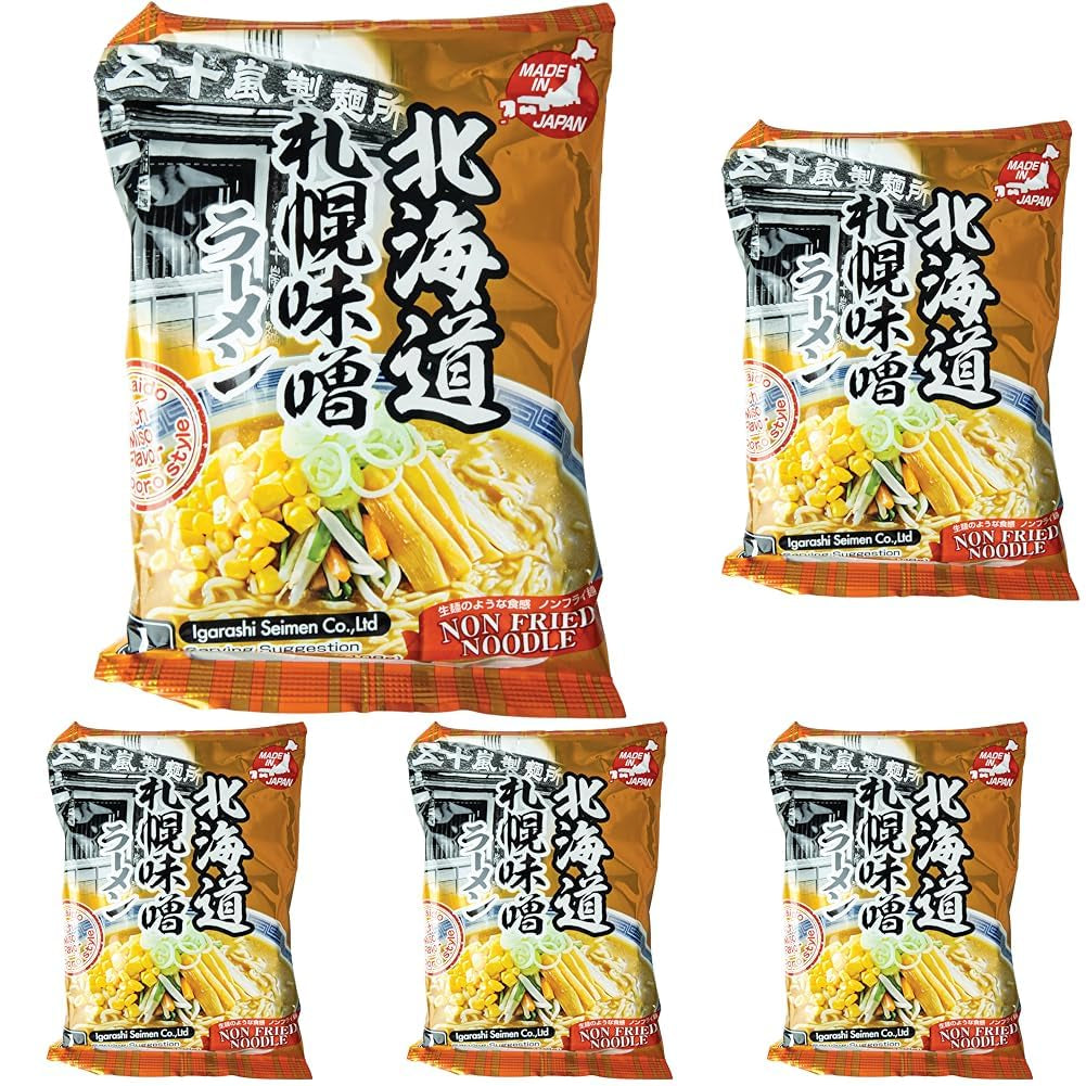 Makaron, Ramen Instant z Sosem Miso (Sapporo Miso Ramen) - 1 x 108 g
