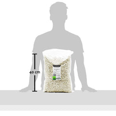 , Fasola cannellini ekologiczna 5 kg, organiczne rośliny strączkowe z kontrolowanych upraw, bogata w zboża Naty Shop