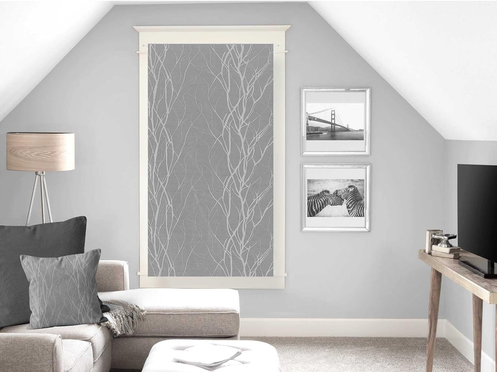 Soleil D'Ocre Liane Bise-Bise, Poliester, Alb, 70 X 200 Cm Plapumi si pilote Naty Shop Gri H160 X W60 Cm (pachet de 1)