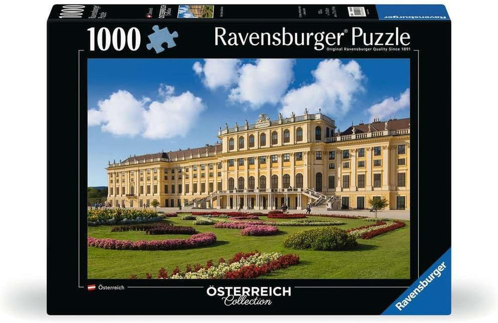 Ravensburger Puzzle 12000353 - Castelul Schönbrunn - puzzle jigsaw de 1000 de piese pentru adulți și copii de peste 14 ani, Puzzle Naty Shop Design nou