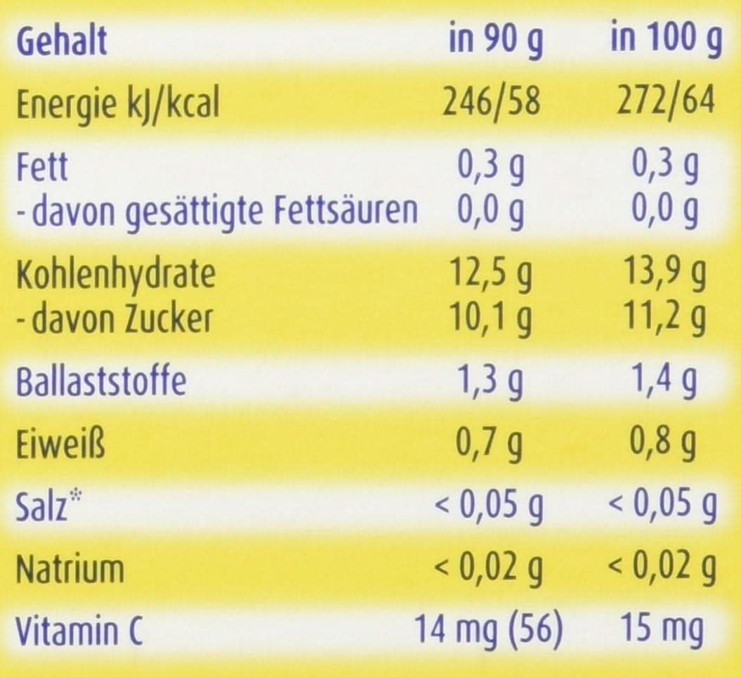 Zabawne owoce i płatki zbożowe dla dzieci w całości w jabłkach i bananach, opakowanie 4 szt. (4 x 90 gramów) Matka i Dziecko Naty Shop