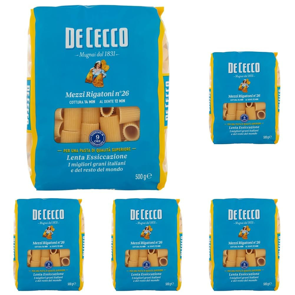 Makaron Mezzi Rigatoni, opakowanie 1 szt. (1 x 500 g)