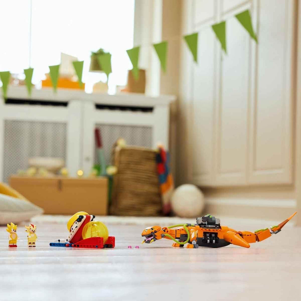 LEGO Sonic the Hedgehog Super Shadow kontra. Biolizard, zabawka dla graczy, prezent dla chłopców i dziewcząt, kolekcjonerski zestaw dla dzieci i fanów gier wideo z figurkami 77003 Zestawy do budowania Besuche den LEGO-Store