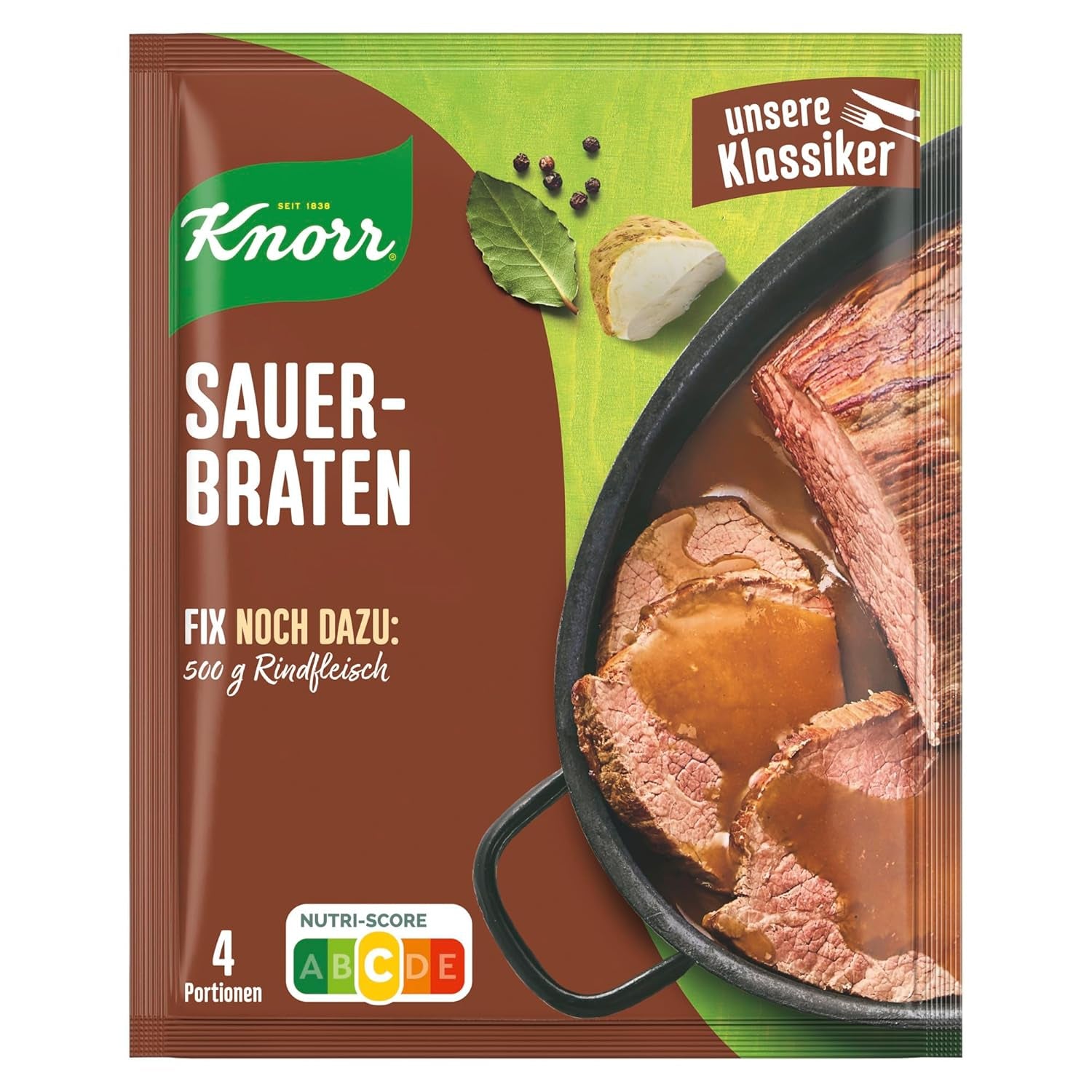 Knorr Fix Pfeffer-Rahm Medaillons 3 porcje (1 x 35 g) | 35 g (1 opakowanie)