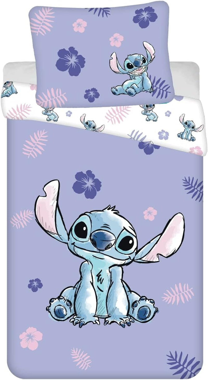 Dwuczęściowa pościel dla dzieci Lilo and Stich ze 100% bawełny - Kids Naty Shop Default Title