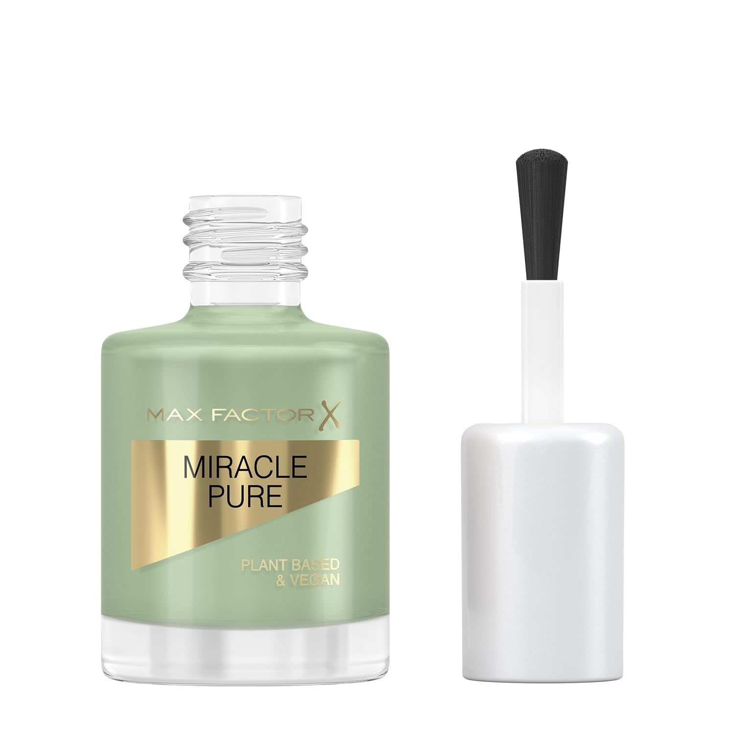 Max Factor Miracle Pure Nail, ultrabłyszczący, intensywnie kolorowy lakier do paznokci z połyskiem leczniczych kryształów i odżywczymi składnikami, Color 430 Bold Jasper