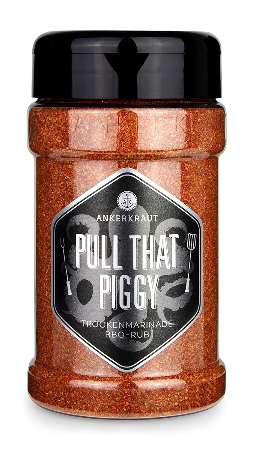Ankerkraut Grillbuch-Set z 6 Streuern, 1320g Gewürze plus Buch im Bundle