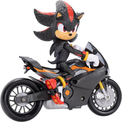 Sonic 3 The Movie Shadow Figure, 15 Cm, Movable, Inclusiv Shadow Mobile de la Jakks Pacific, Acoustic, Negru Action figures Naty Shop