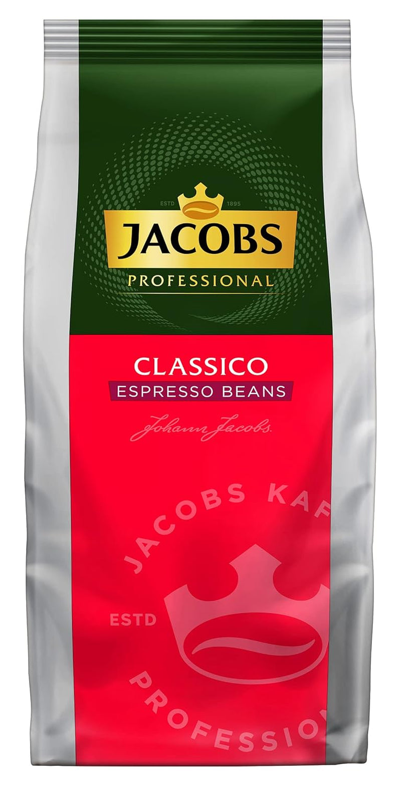 Jacobs Professional Le Grand Café Cream, całe ziarna kawy 1kg, Łagodna, Intensywność 2/5 Kawa Naty Shop 1 Kg Classico Espresso
