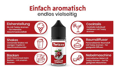 Twizzy, Skoncentrowany aromat wiśniowy, 30 ml Aromas Naty Shop