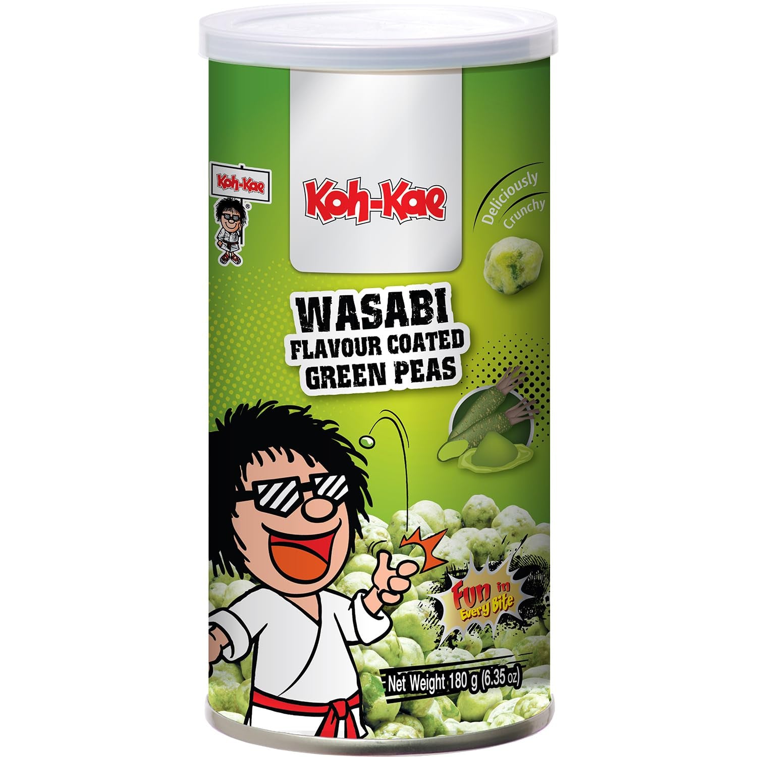 KOH-KAE - Groszek zielony z wasabi - (1 x 180g)