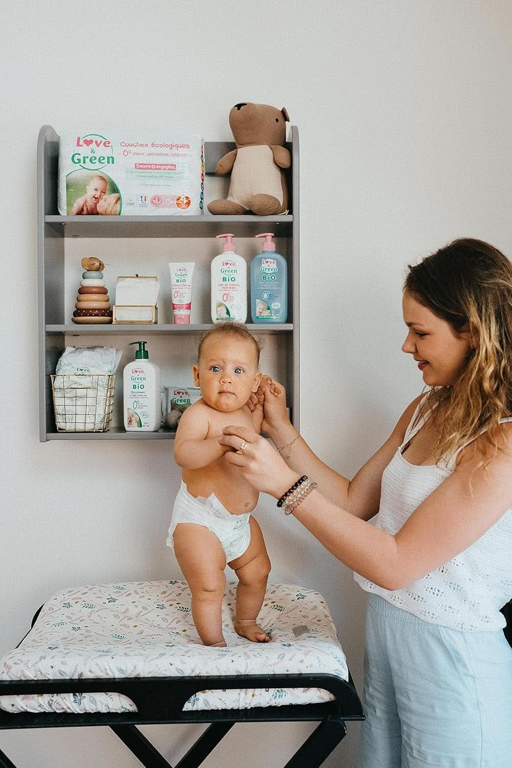 Love&Green, pieluszki bezchlorowe, opakowanie na 1 miesiąc, rozmiar 4 Sklep Naty dla Matki i Dziecka