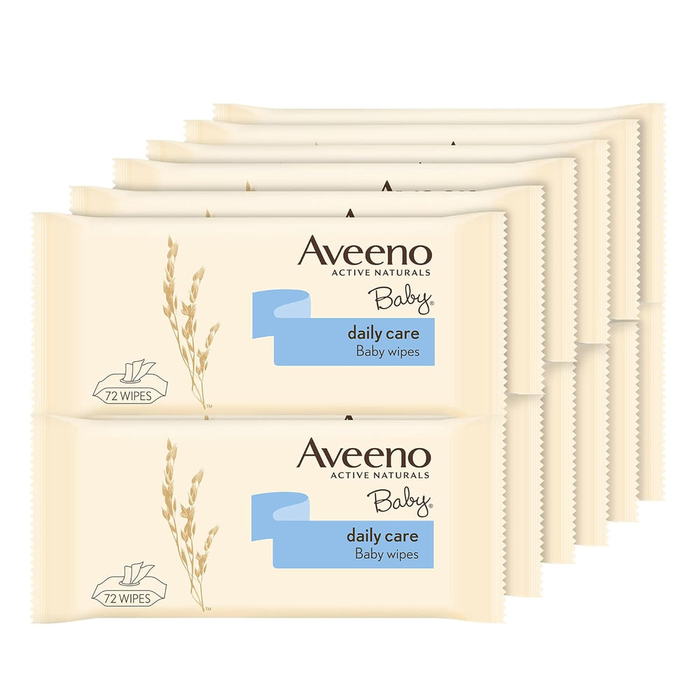 Chusteczki oczyszczające Daily Care, bez siarczanów i alkoholu, 12 x 72 sztuki