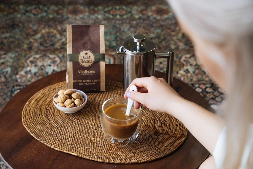 Kaffee Geschenk für Kaffeeliebhaber - Kaffeesack Jute - Vier Sorten exotischer Kaffee im Jutesack - Weihnachten Geschenkidee - Geschenk für Kaffeetrinker - Ganze Bohne