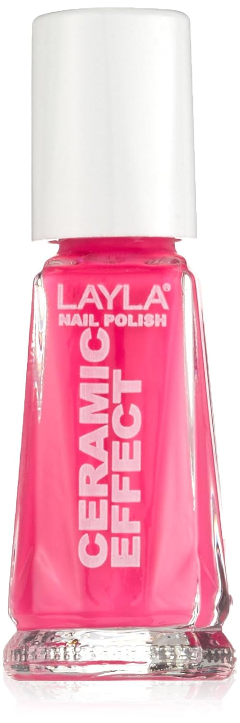 Kosmetyki 1243R23-109 Lakier do paznokci z efektem ceramicznym - pomarańczowy fluo, opakowanie 1 (1 x 0,01 l)